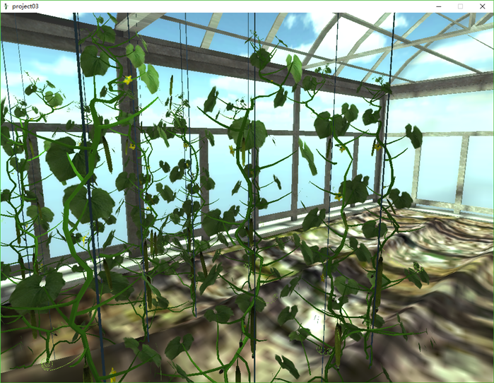 黄瓜大棚种植技术虚拟教学